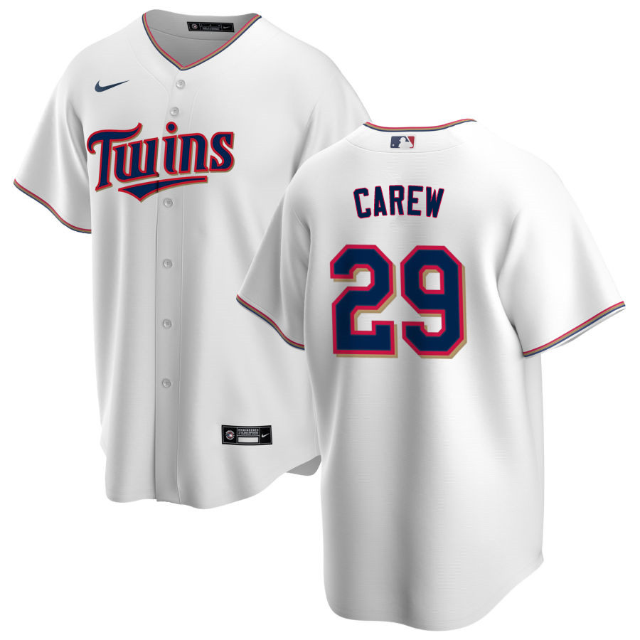 Nike Men #29 Rod Carew Minnesota Twins Baseball Jerseys Sale-White